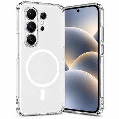 Microsonic Tecno Camon 50 Ultra Kılıf MagSafe Clear Sararmaz Şeffaf