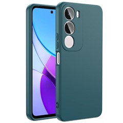 Microsonic Vivo Y31 5G Kılıf Groovy Soft Koyu Yeşil
