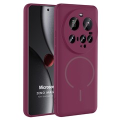 Microsonic Xiaomi 15 Ultra Kılıf Zeno MagSafe Mürdüm