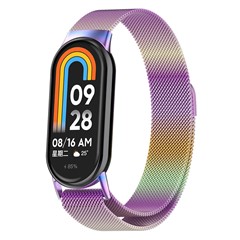 Microsonic Xiaomi Smart Band 10 Milanese Loop Kordon Çok Renkli
