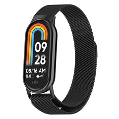 Microsonic Xiaomi Smart Band 10 Milanese Loop Kordon Siyah