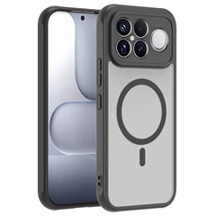 Microsonic Xiaomi Poco F8 Ultra Kılıf Matte FrostMag Siyah