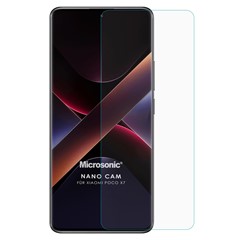 Microsonic Xiaomi Poco X7 Nano Glass Cam Ekran Koruyucu