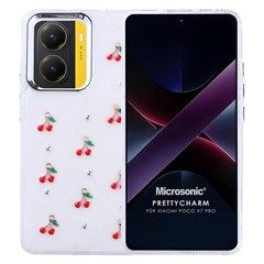 Microsonic Xiaomi Poco X7 Pro Kılıf PrettyCharm Cherry