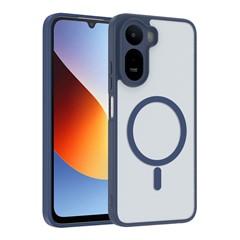 Microsonic Xiaomi Redmi A7 Pro Kılıf Kılıf MagSmoke Neo Lacivert