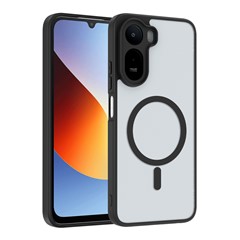 Microsonic Xiaomi Redmi A7 Pro Kılıf Kılıf MagSmoke Neo Siyah