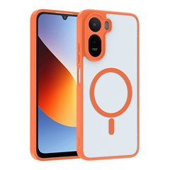 Microsonic Xiaomi Redmi A7 Pro Kılıf Kılıf MagSmoke Neo Turuncu
