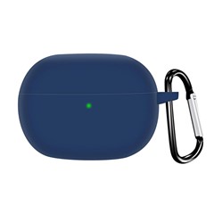 Microsonic Xiaomi Redmi Buds 8 Kılıf Askılı Mat Silikon Lacivert