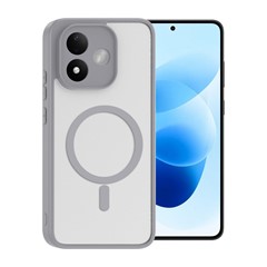 Microsonic Xiaomi Redmi Note 17 5G Kılıf MagSmoke Neo Gri