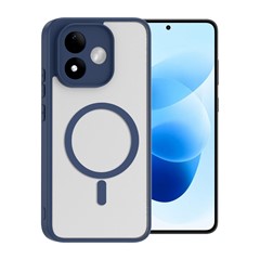 Microsonic Xiaomi Redmi Note 17 5G Kılıf MagSmoke Neo Lacivert