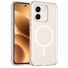 Microsonic Xiaomi Redmi Note 17 Pro Max 5G Kılıf MagSafe Clear Sararmaz Şeffaf