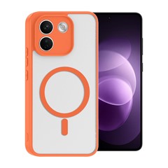Microsonic Xiaomi Redmi Note 17 Pro Max 5G Kılıf MagSmoke Neo Turuncu