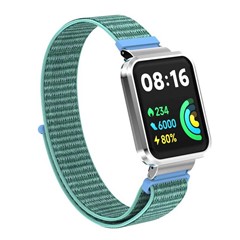 Microsonic Xiaomi Poco Watch Hasırlı Kordon Woven Sport Loop Su Yeşili