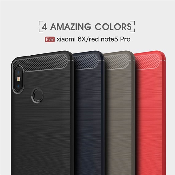 Microsonic Xiaomi Redmi Note 5 Pro Kılıf Room Silikon Siyah 4
