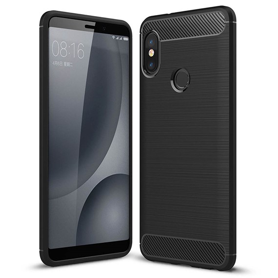 Microsonic Xiaomi Redmi Note 5 Kılıf Room Silikon Siyah 1