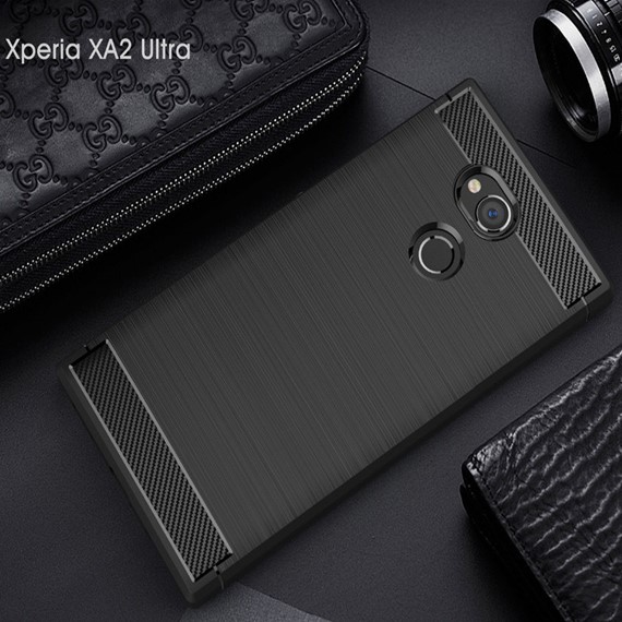 Microsonic Sony Xperia XA2 Ultra Kılıf Room Silikon Siyah 3