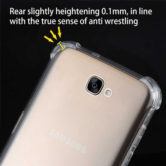 Microsonic Shock-Absorbing Kılıf Samsung Galaxy J7 Prime Şeffaf 4