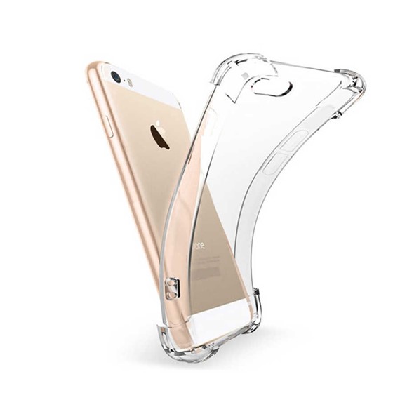 Microsonic Shock-Absorbing Kılıf Apple iPhone SE Şeffaf 3
