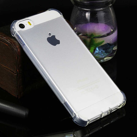 Microsonic Shock-Absorbing Kılıf Apple iPhone SE Şeffaf 5