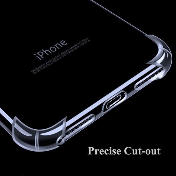 Microsonic Shock-Absorbing Kılıf Apple iPhone 7 Plus Şeffaf 5