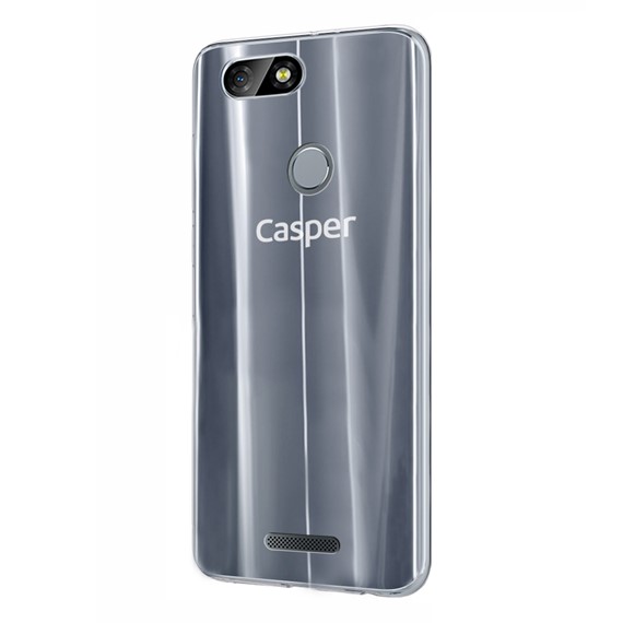 Microsonic Casper Via M4 Kılıf Transparent Soft Beyaz 2