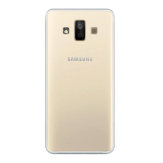 Microsonic Samsung Galaxy J7 Duo Kılıf Transparent Soft Beyaz 2