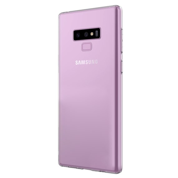 Microsonic Samsung Galaxy Note 9 Kılıf Transparent Soft Beyaz 2