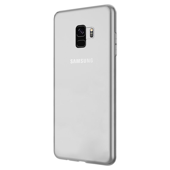 Microsonic Samsung Galaxy S9 Kılıf Transparent Soft Beyaz 2