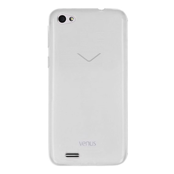 Microsonic Vestel Venüs E2 Plus Kılıf Transparent Soft Beyaz 2