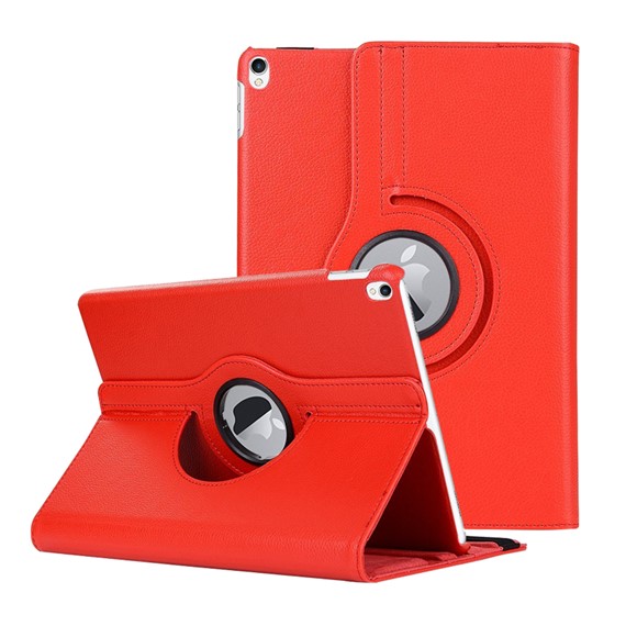 Microsonic iPad Pro 10 5 Kılıf 360 Dönerli Stand Deri Kırmızı 1