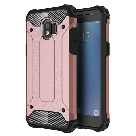 Microsonic Samsung Galaxy Grand Prime Pro Kılıf Rugged Armor Rose Gold 1