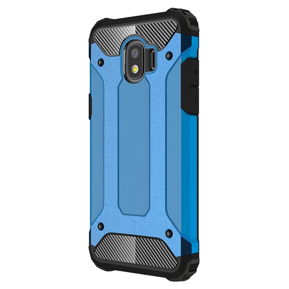 Microsonic Samsung Galaxy J4 Kılıf Rugged Armor Mavi 2