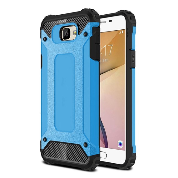 Microsonic Samsung Galaxy J7 Prime 2 Kılıf Rugged Armor Mavi 1