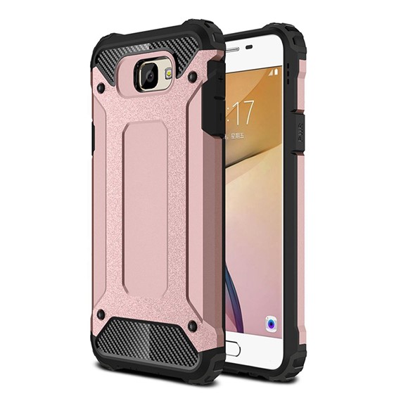 Microsonic Samsung Galaxy J7 Prime 2 Kılıf Rugged Armor Rose Gold 1