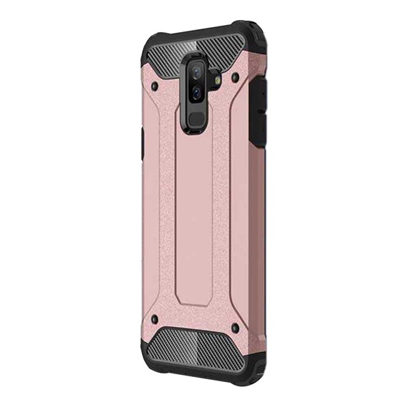 Microsonic Samsung Galaxy J8 Kılıf Rugged Armor Rose Gold 2