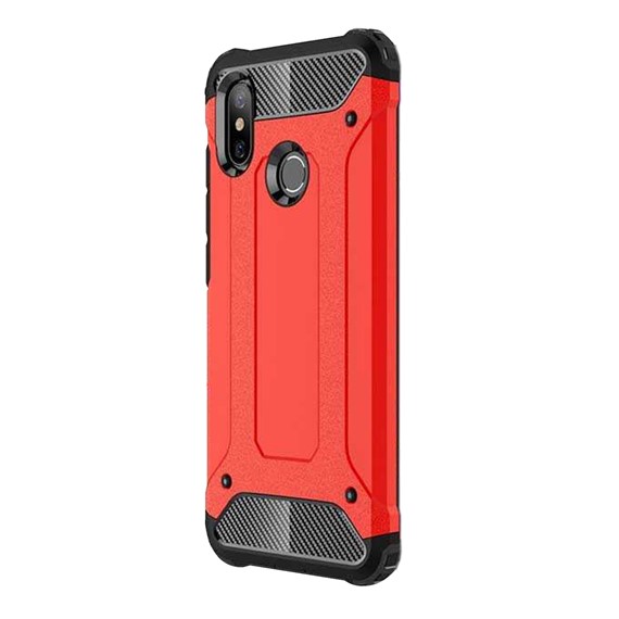 Microsonic Xiaomi Mi A2 Mi 6X Kılıf Rugged Armor Kırmızı 2