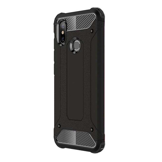 Microsonic Xiaomi Mi A2 Mi 6X Kılıf Rugged Armor Siyah 2