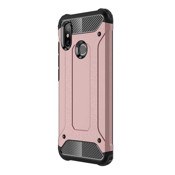 Microsonic Xiaomi Mi 8 Kılıf Rugged Armor Rose Gold 2