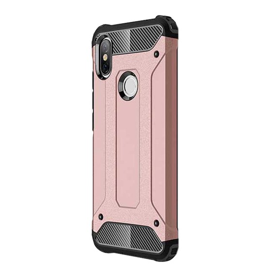 Microsonic Xiaomi Redmi S2 Kılıf Rugged Armor Rose Gold 2