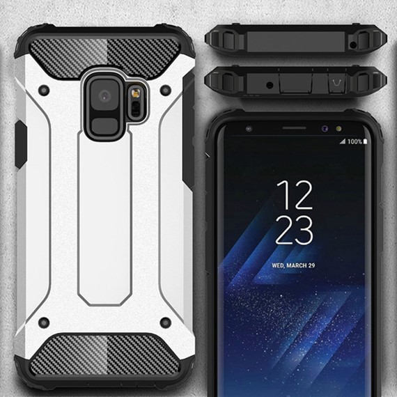 Microsonic Samsung Galaxy S9 Kılıf Rugged Armor Kırmızı 3