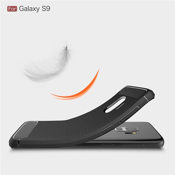 Microsonic Samsung Galaxy S9 Kılıf Room Silikon Siyah 3