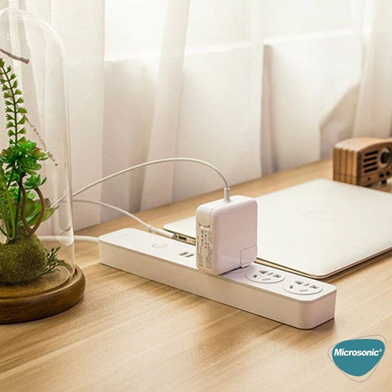 Microsonic 60W MagSafe Güç Adaptörü MacBook ve 13 inç MacBook Pro için 3