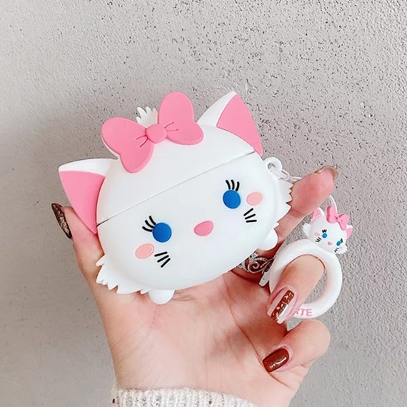 Microsonic AirPods 1 Nesil 2 Nesil Kılıf Cartoon Figürlü Silikon Crtn-Fgr-Mrte 2