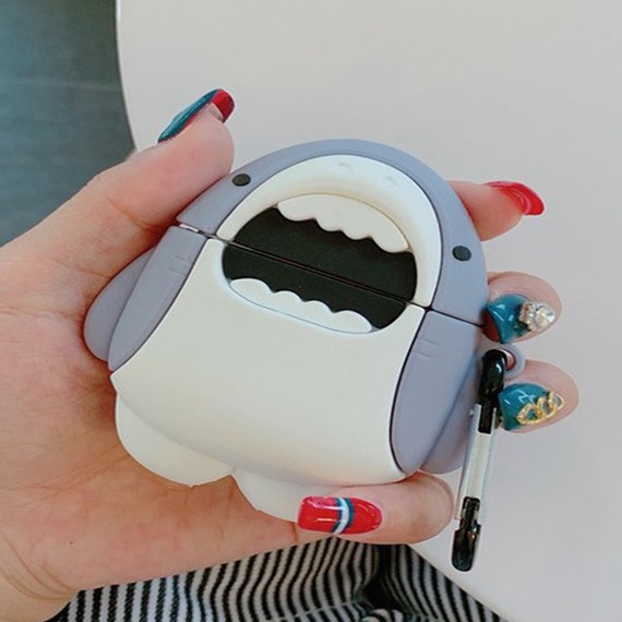 Microsonic Xiaomi Redmi Buds 6 Active Kılıf Cartoon Figürlü Silikon Crtn-Fgr-Kpkblk 2