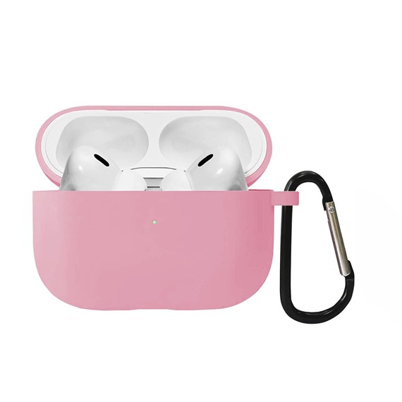 Microsonic AirPods Pro 2 Nesil Liquid Silicone Lansman Pembe 1