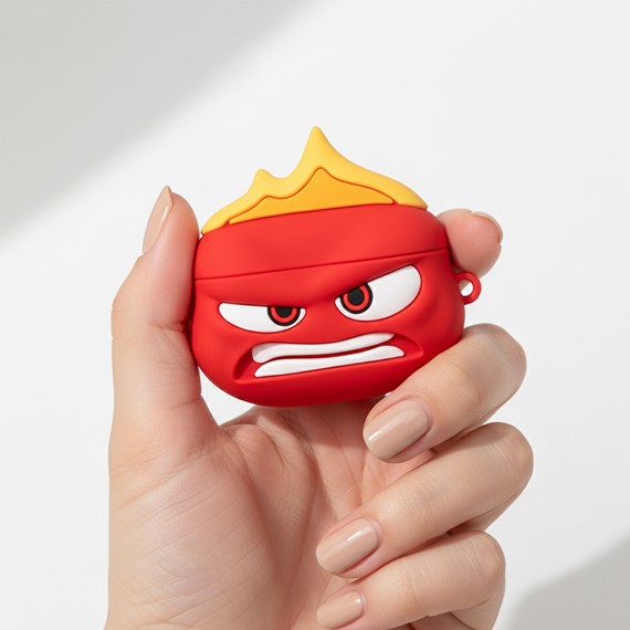 Microsonic AirPods Pro 3 Kılıf Cartoon Figürlü Silikon Crtn-Fgr-Dsny-Angr 2