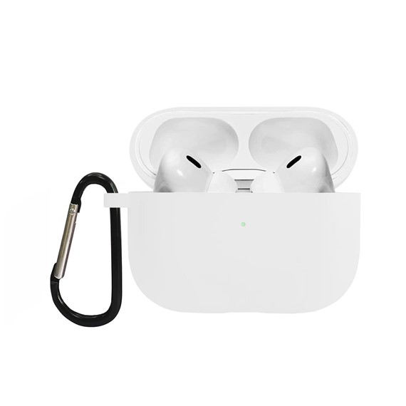 Microsonic AirPods Pro 3 Liquid Silicone Lansman Beyaz 1