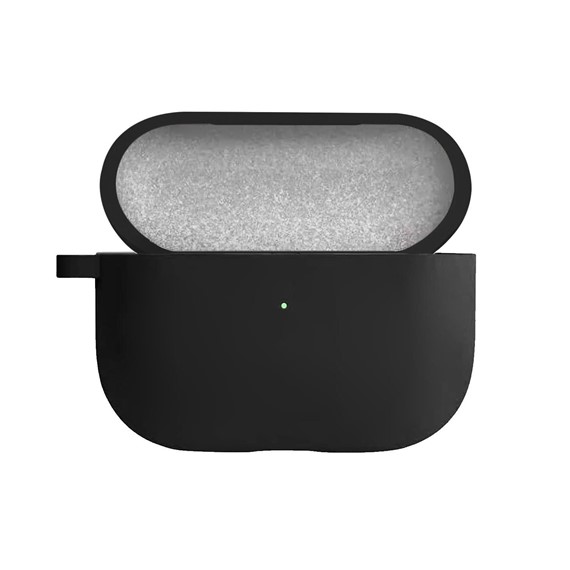 Microsonic AirPods Pro 3 Liquid Silicone Lansman Siyah 2