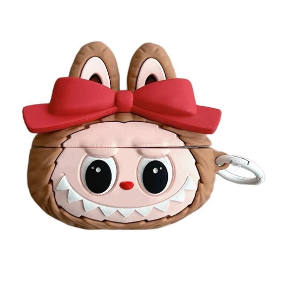 Microsonic AirPods Pro Kılıf Cartoon Figürlü Silikon Crtn-Fgr-Lbu 1