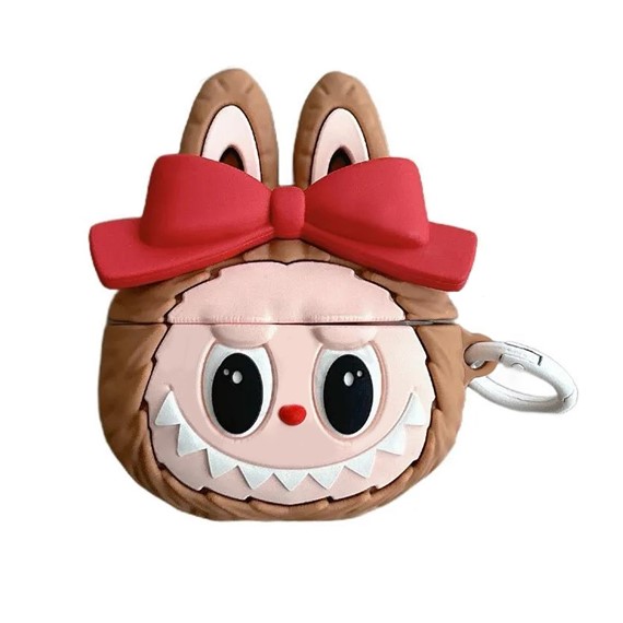 Microsonic Airpods 4 Nesil ANC Kılıf Cartoon Figürlü Silikon Crtn-Fgr-Lbu 1
